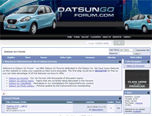 Tablet Screenshot of datsungoforum.com